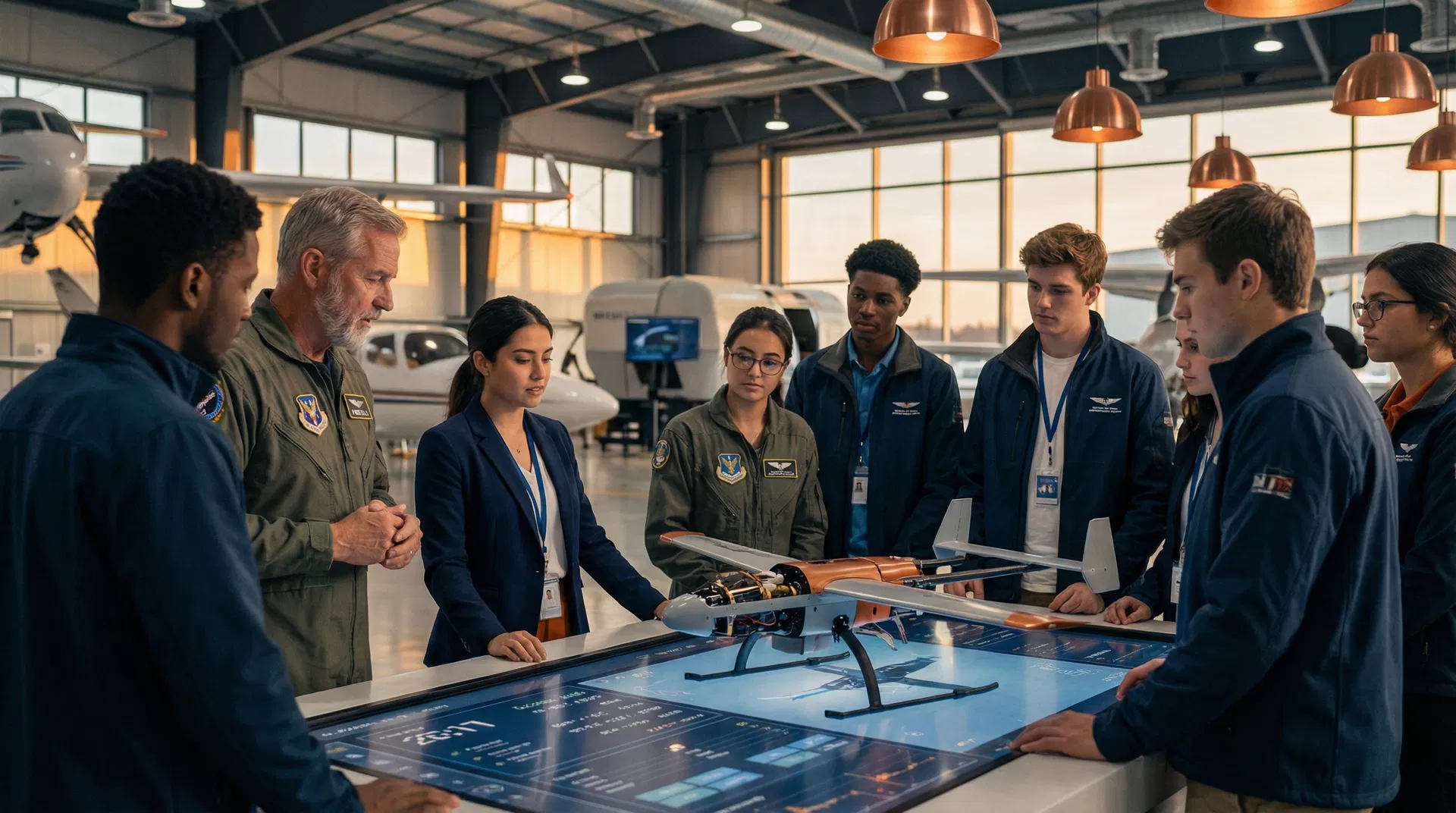 Aerospace Career Pathways team